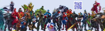 Marvel Rivals Mobile gameplay banner showing superheroes in battle