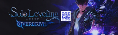 Solo Leveling: Arise gameplay banner showing Sung Jinwoo in battle